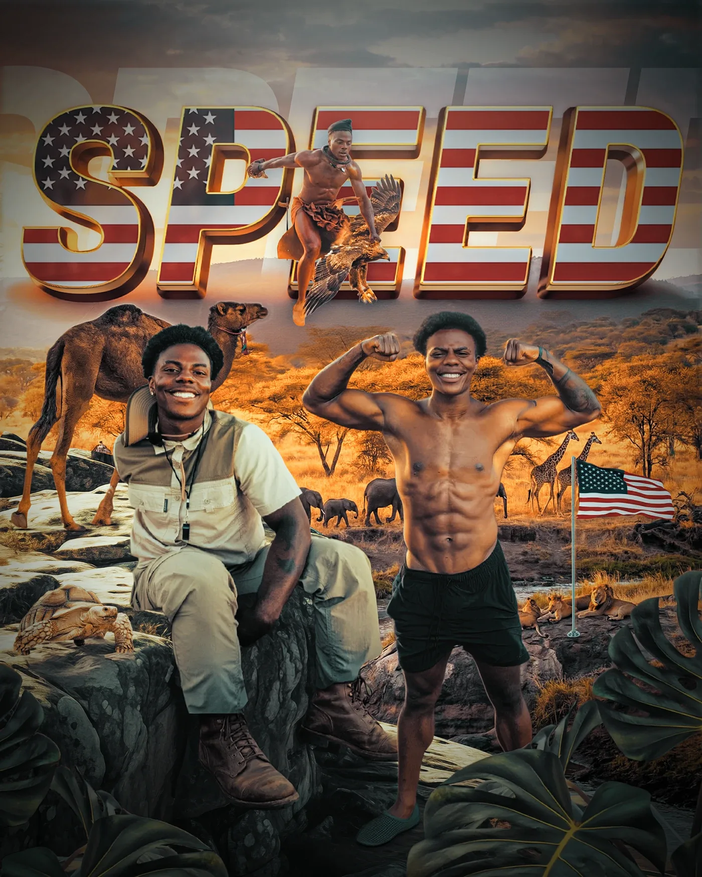 Cover art poster design