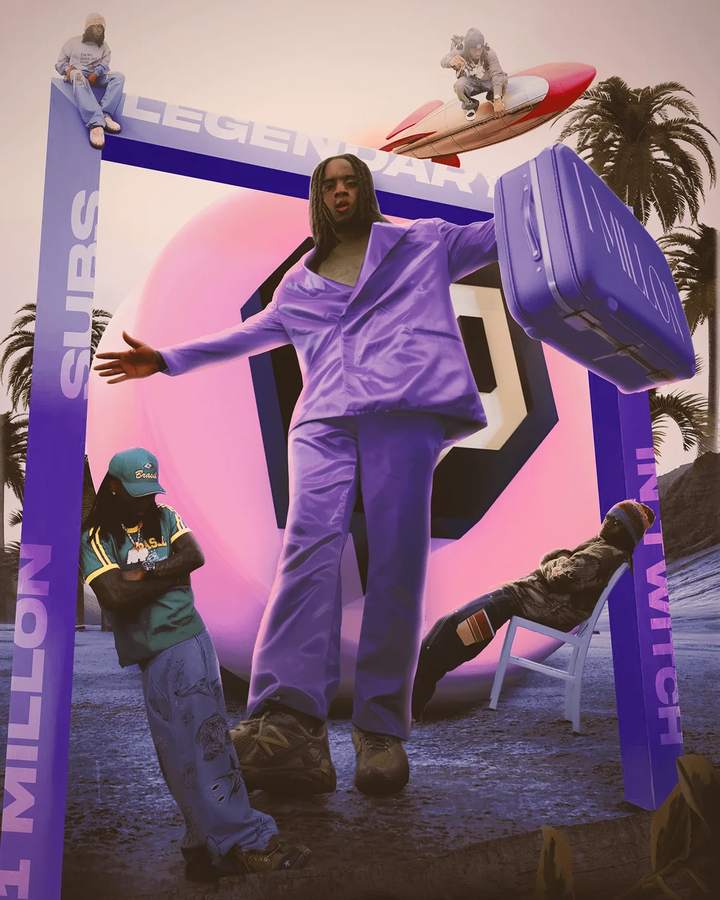 Key art poster design