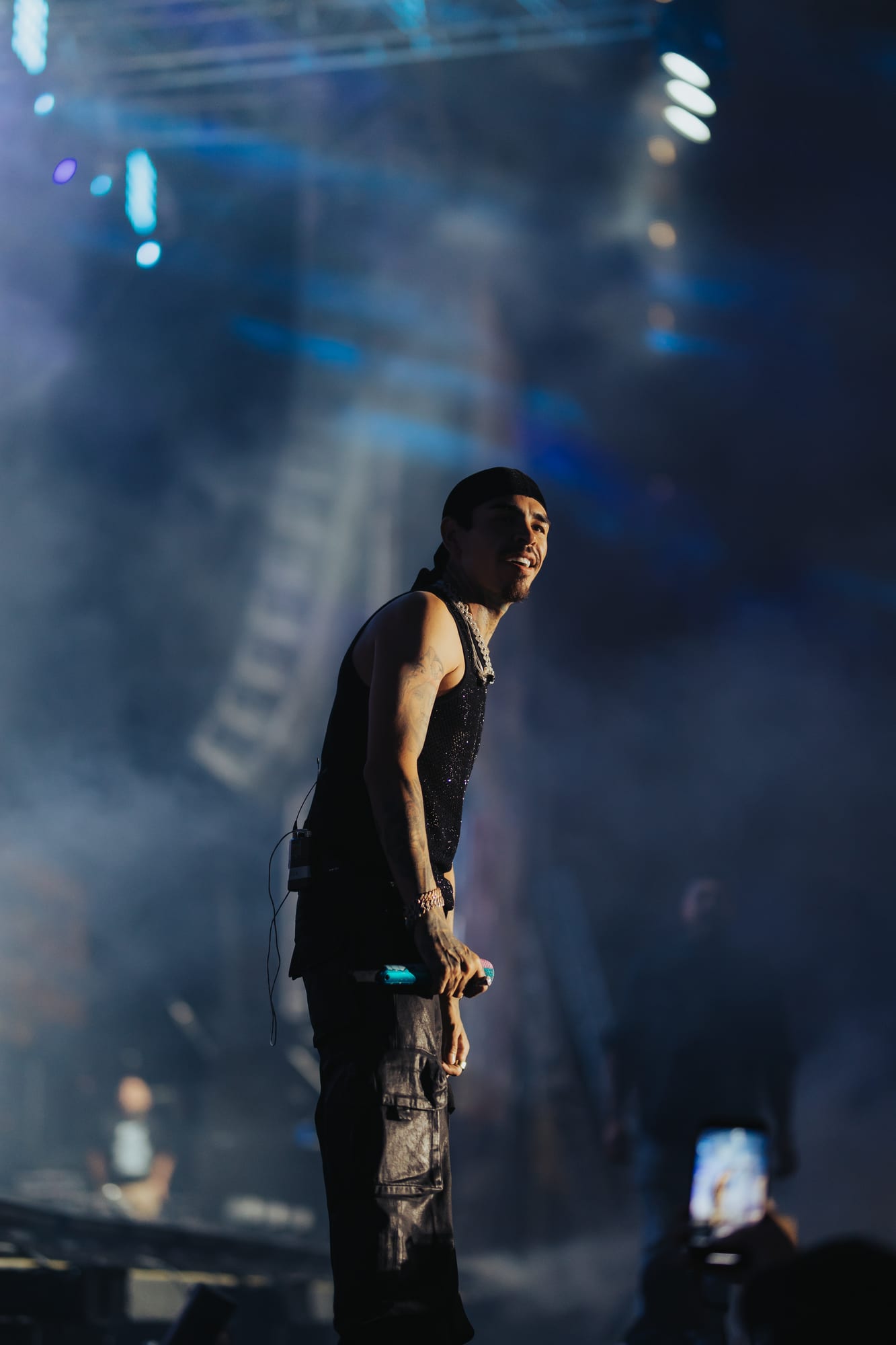 Live concert performer photography