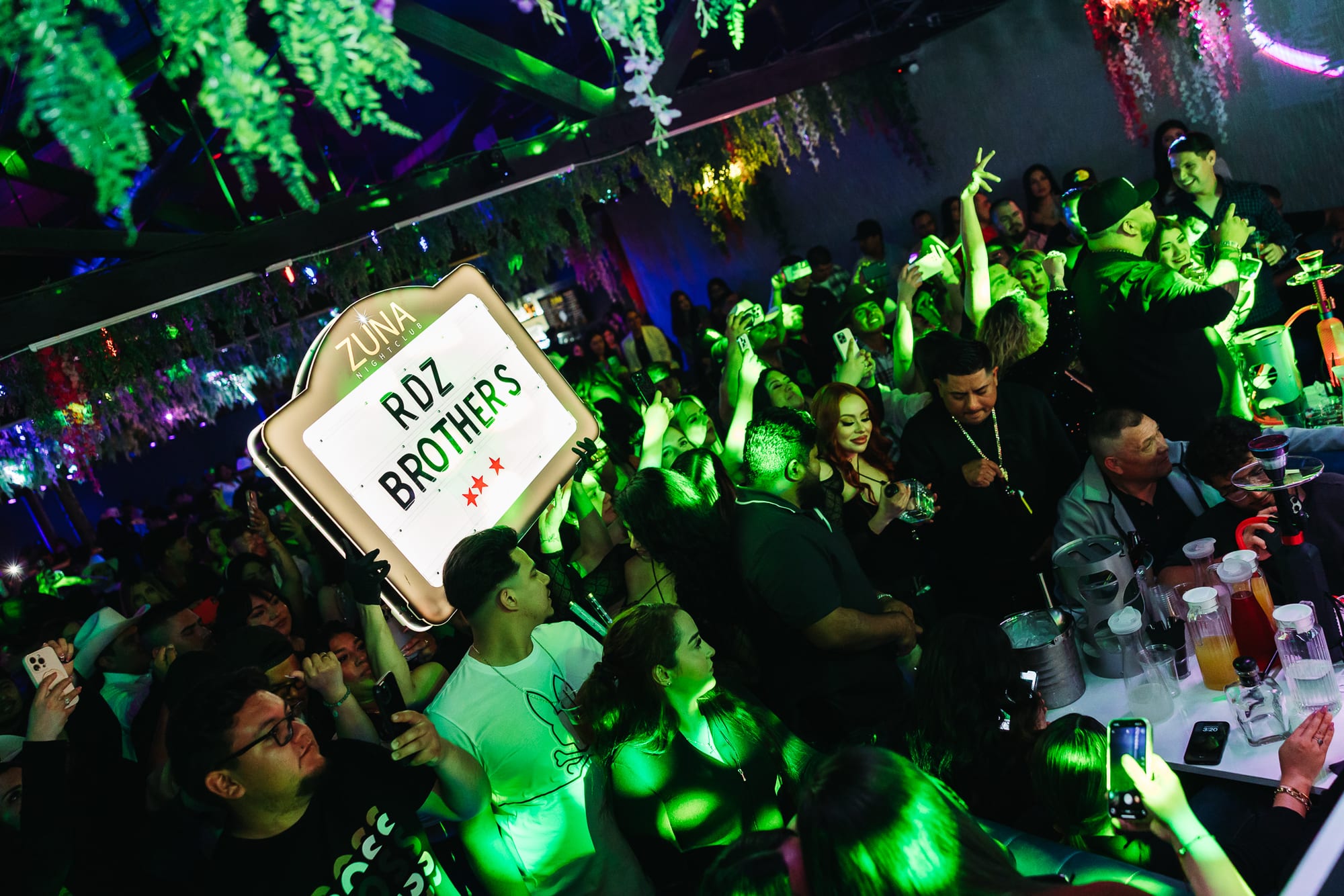 Nightlife party crowd photography